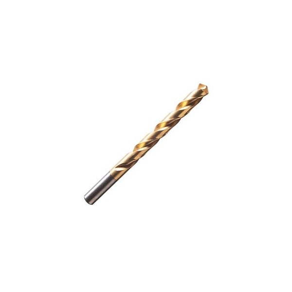 Champion Cutting Tool 3/8in - 700T Jobber Drills, HSS w/ Titanium Nitride Coating, Straight Shank, 135 deg Split, 6PK CHA 700T-3/8 - main